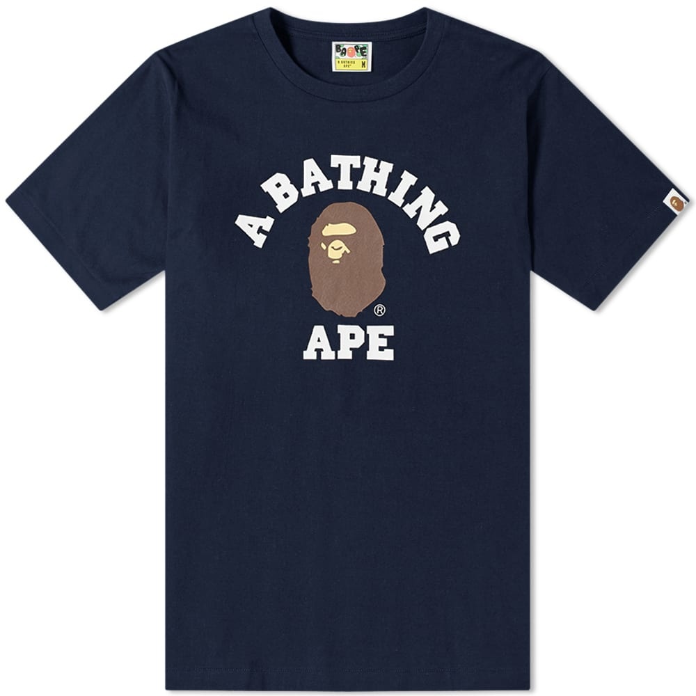 A Bathing Ape College Tee - 1