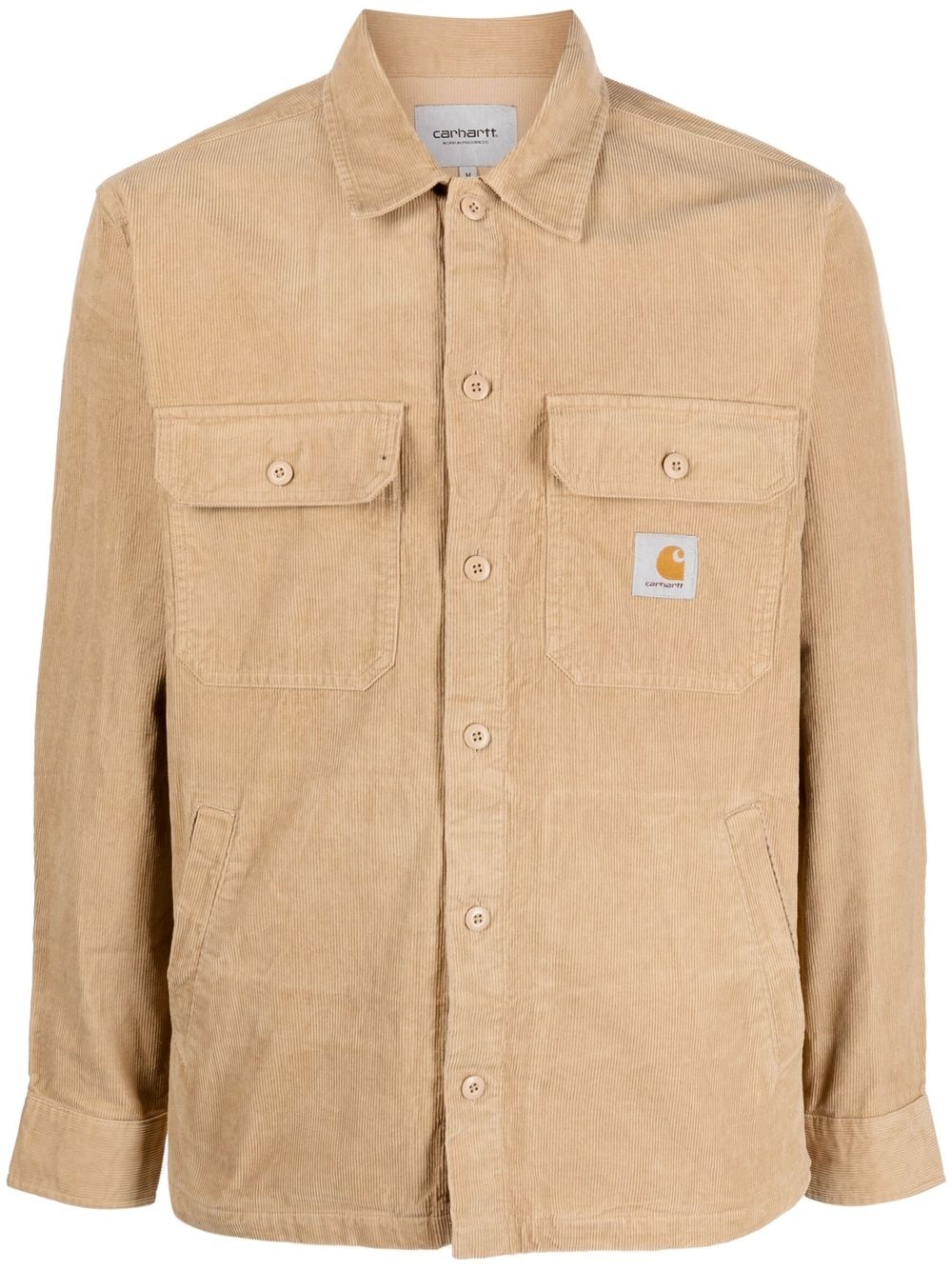 long-sleeve corduroy shirt - 1