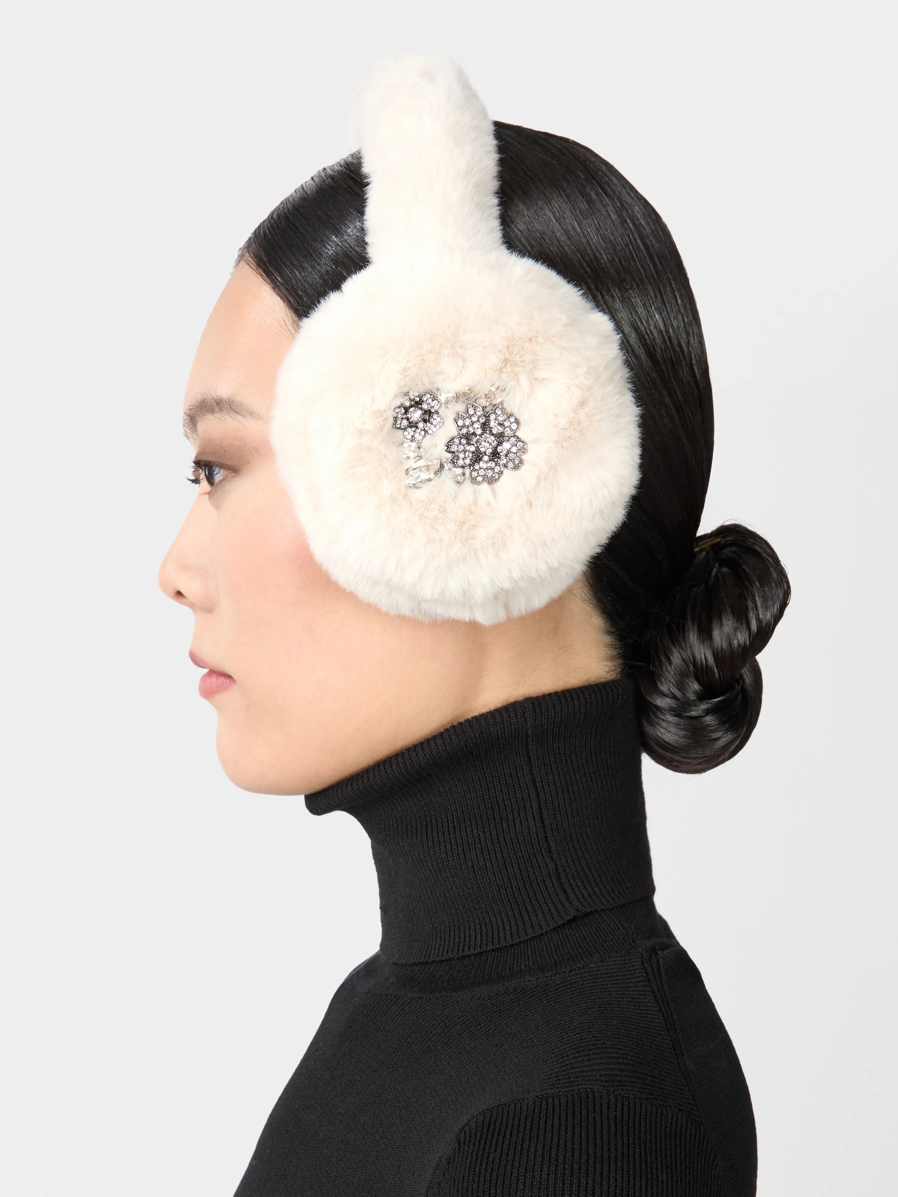 Efflorescence Earmuff in faux fur - 5