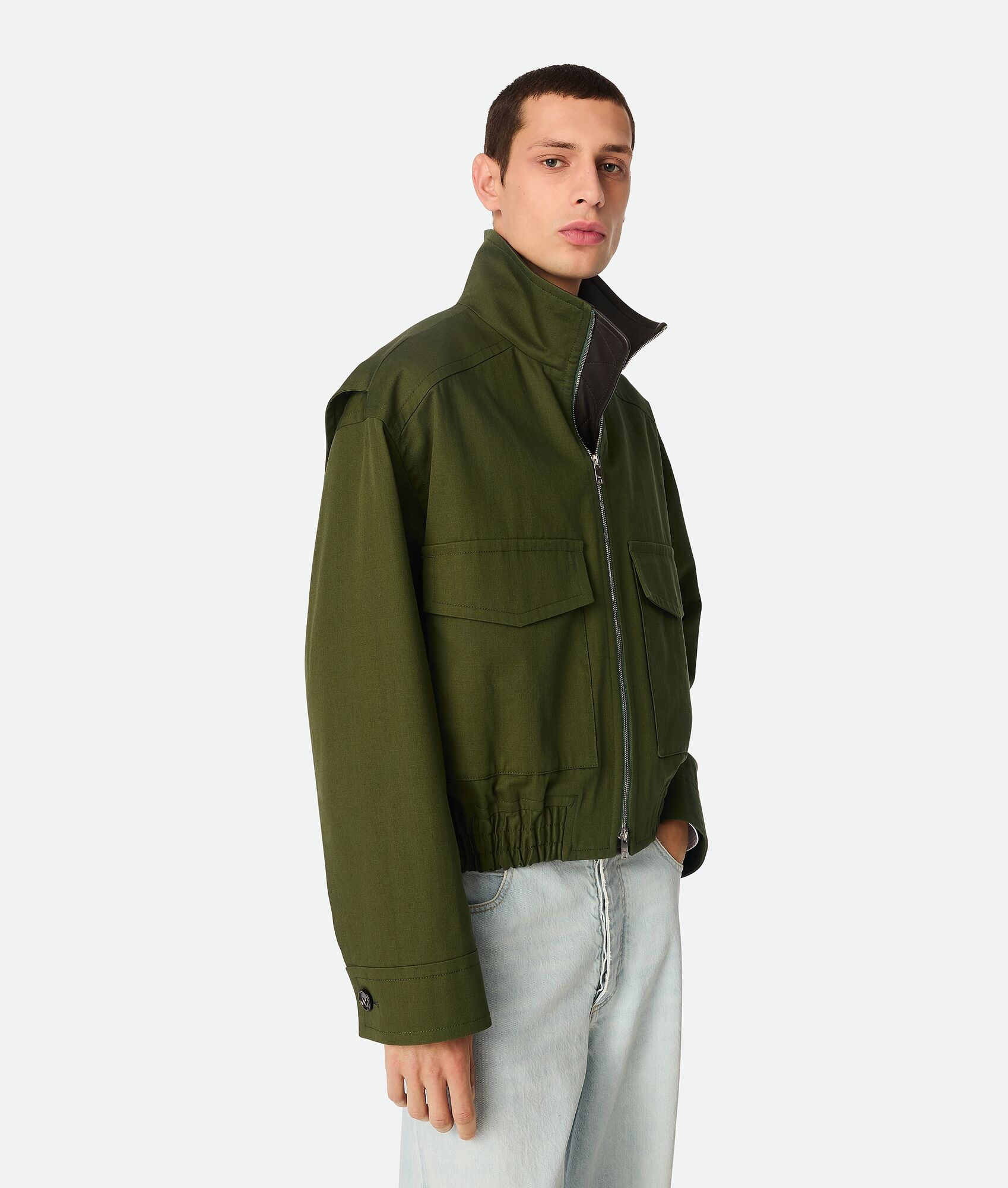 Cotton Twill Blouson - 3