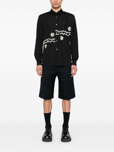 Comme des Garçons Homme Plus decorative-button shirt outlook