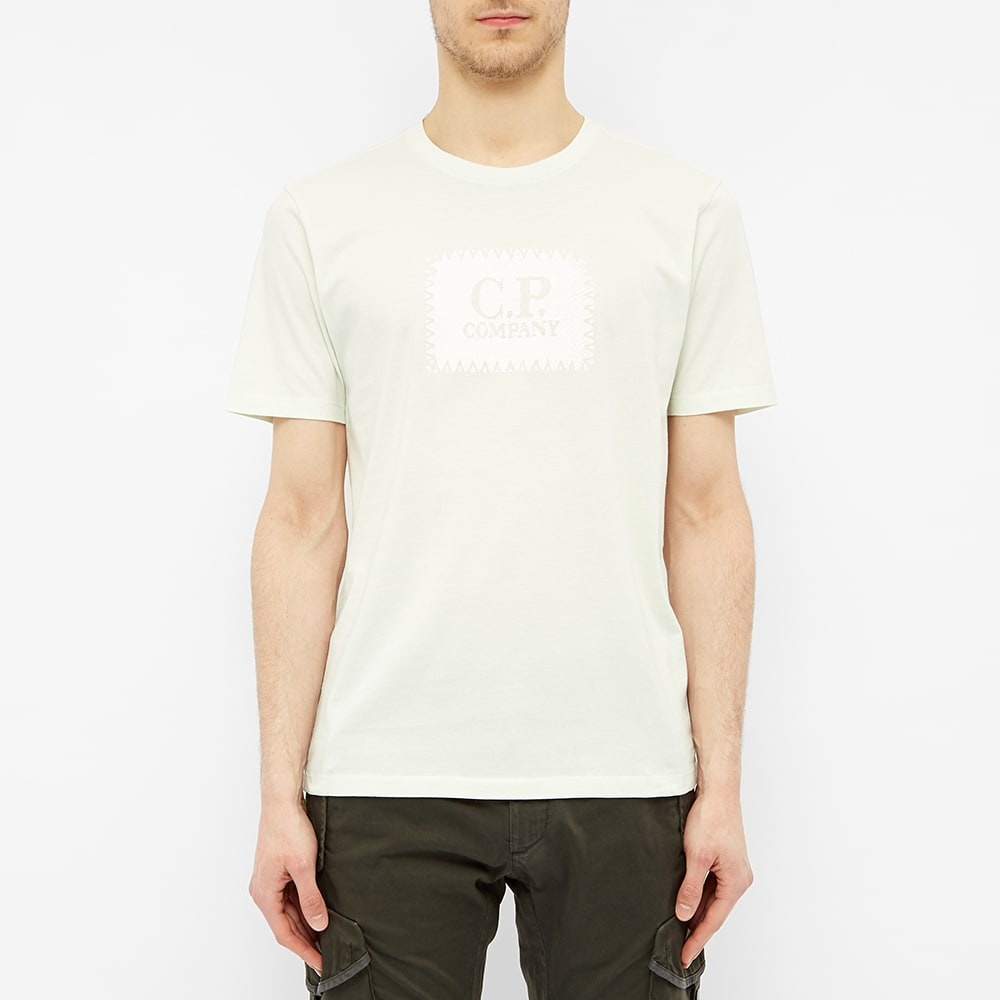 C.P. Company Stitch Block Logo Tee - 4