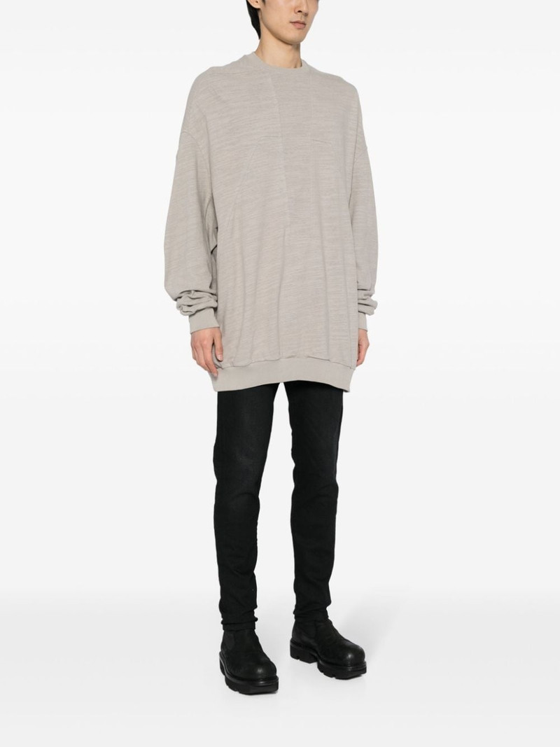 slub panelled sweatshirt 3