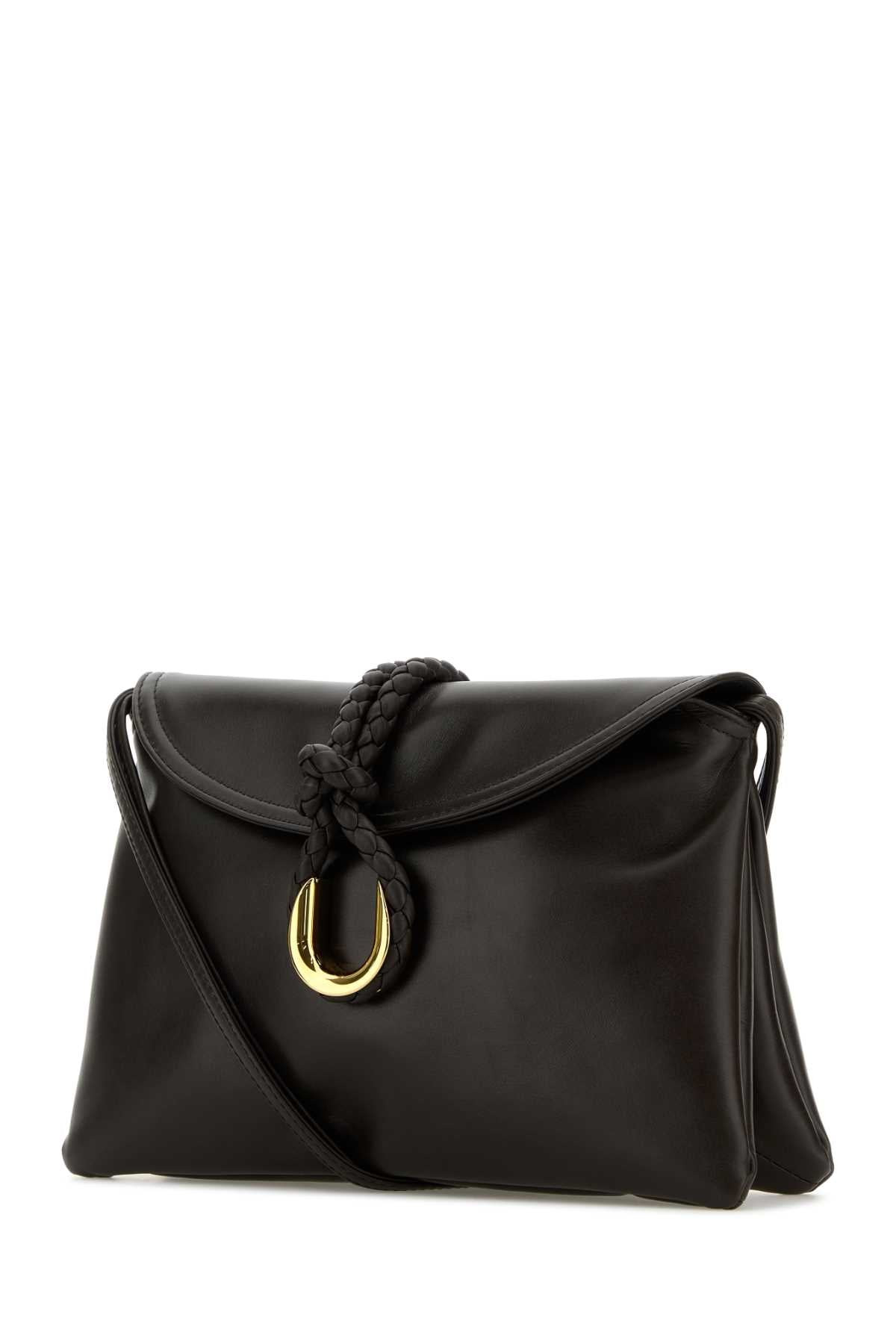 Bottega Veneta Women Dark Brown Leather Small Liberta Crossbody Bag - 2