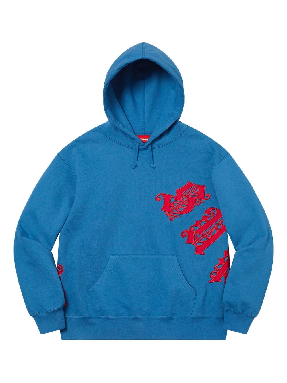Old English Wrap hoodie - 1