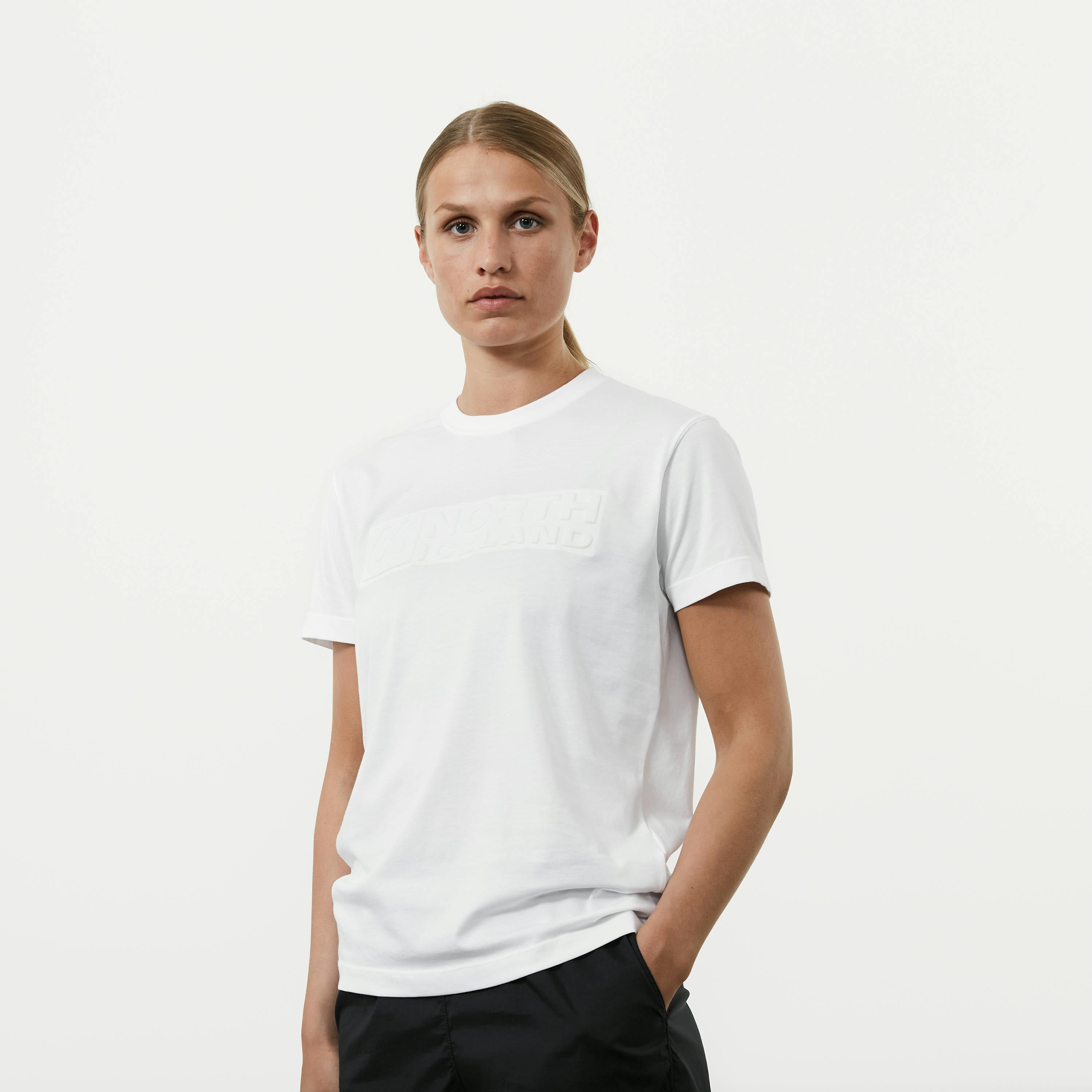 Blær Chest logo T-shirt (Unisex) - 4