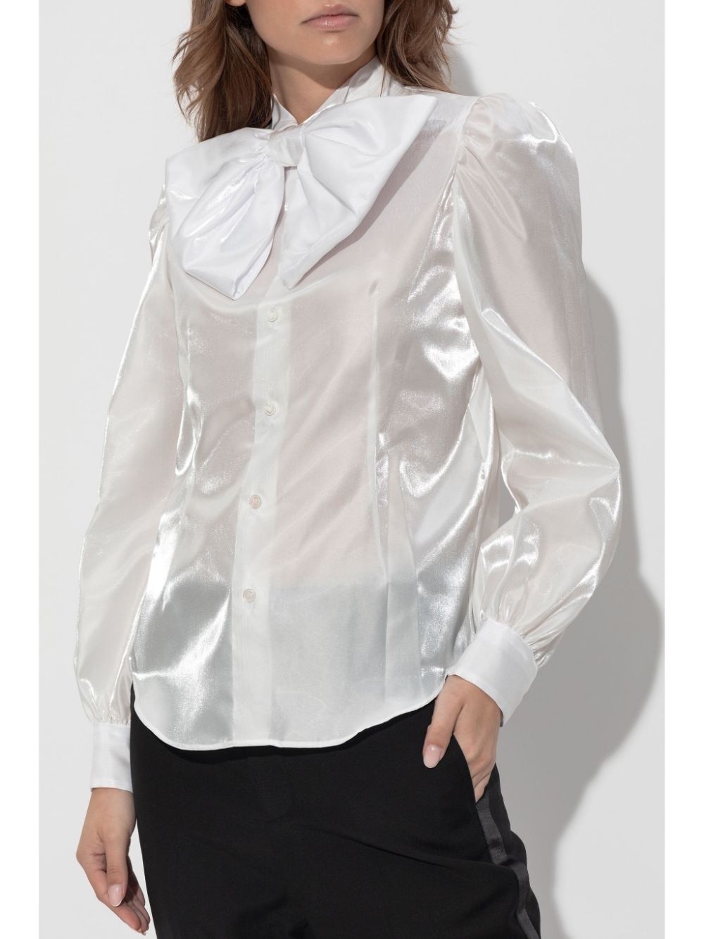 bow detailing blouse - 3