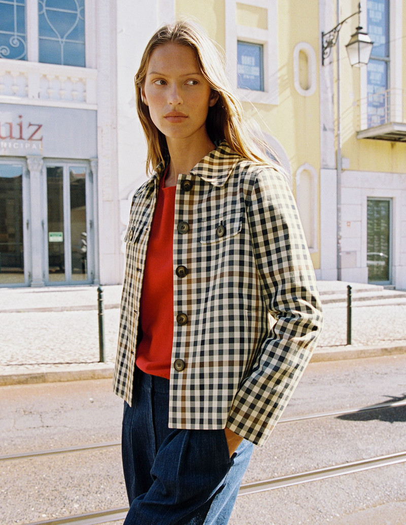 Gloucester Mac-Grey, Brown Multigingham 7