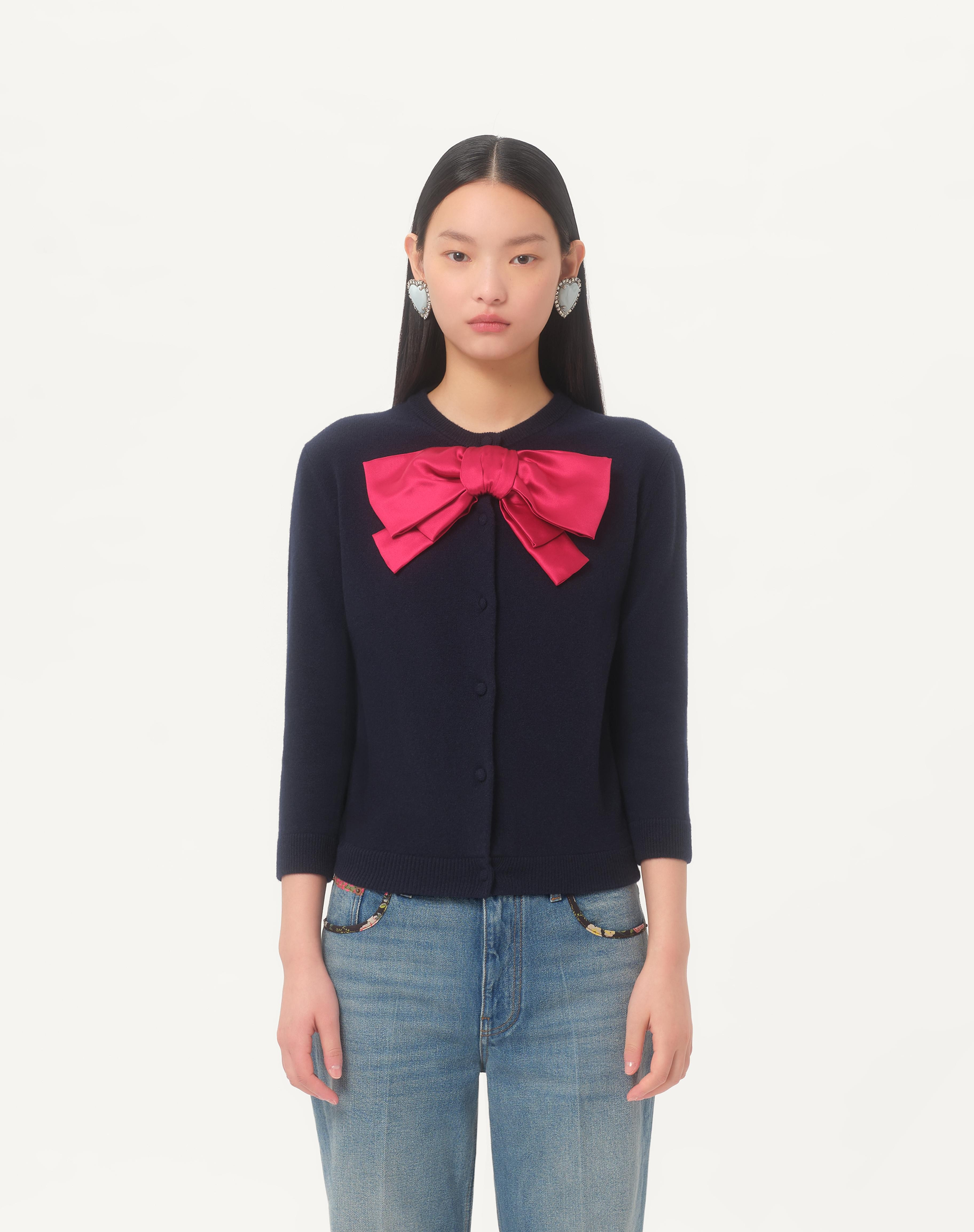 CARDIGAN WITH BOW - 5