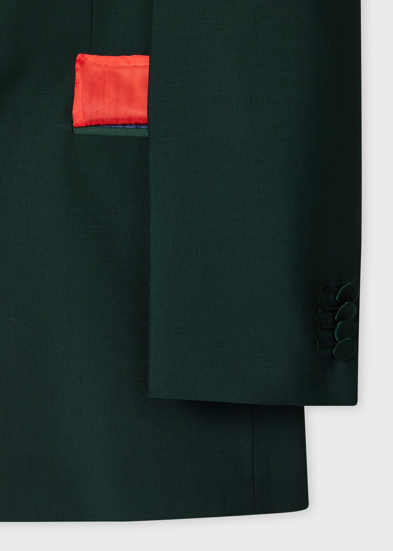 The Soho - Dark Green Wool-Mohair Evening Suit 3