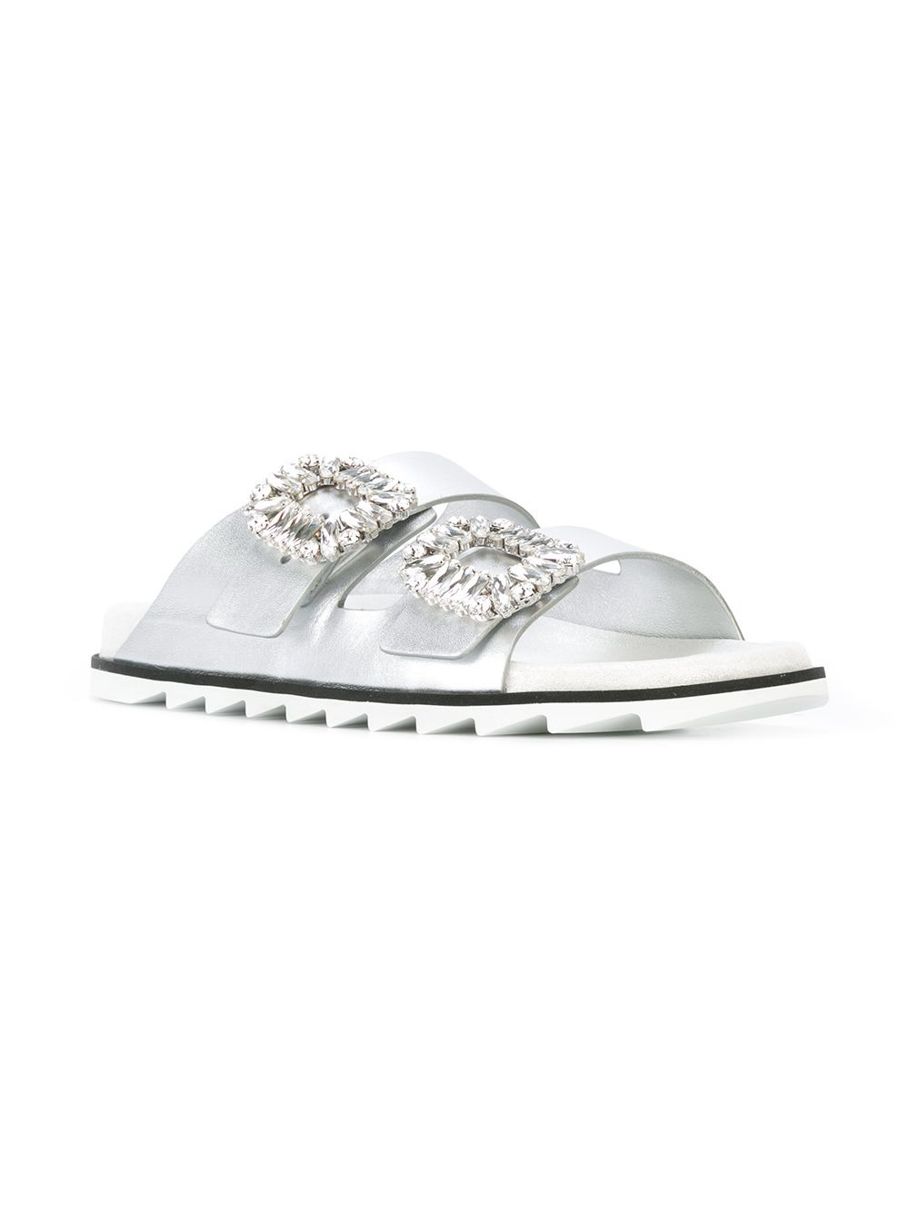 embellished sandals - 2