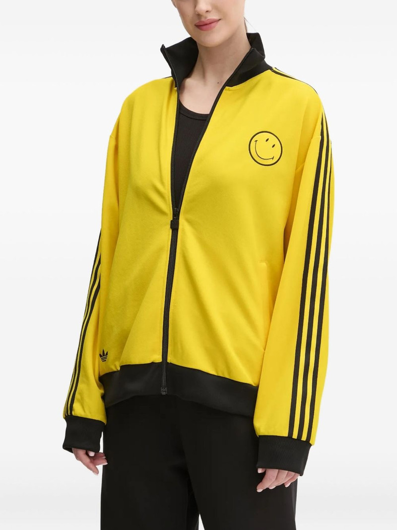 adidas Smiley three-stripe track top outlook