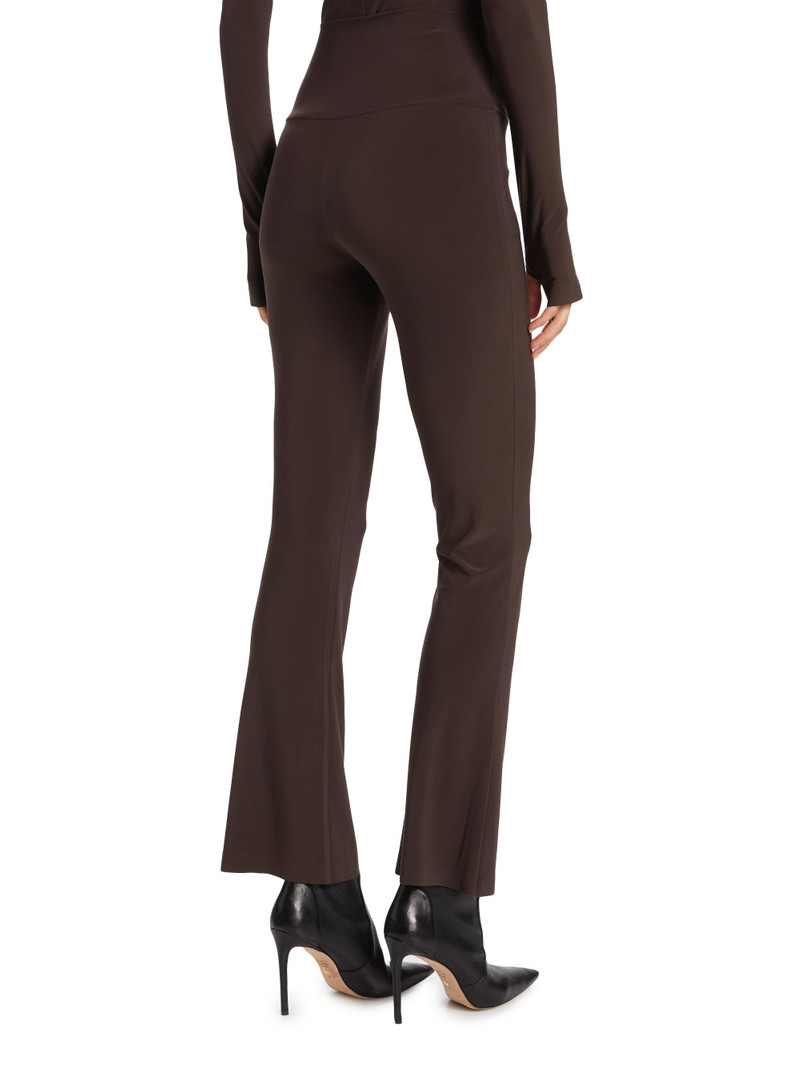 Women's High-Waisted Boot-Cut Pants - Chocolate 5