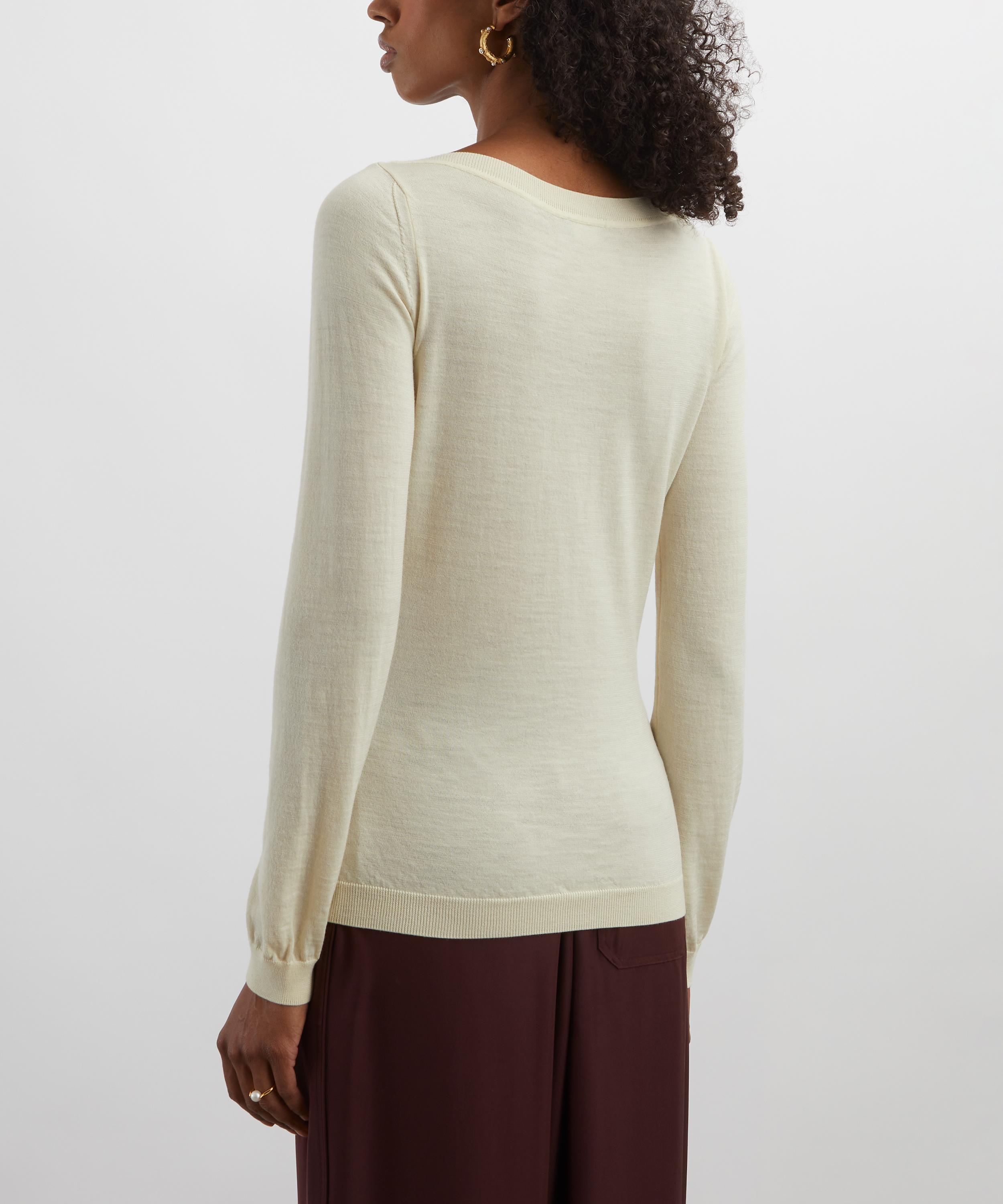 Floral Wool-Blend Jacquard Jumper - 4