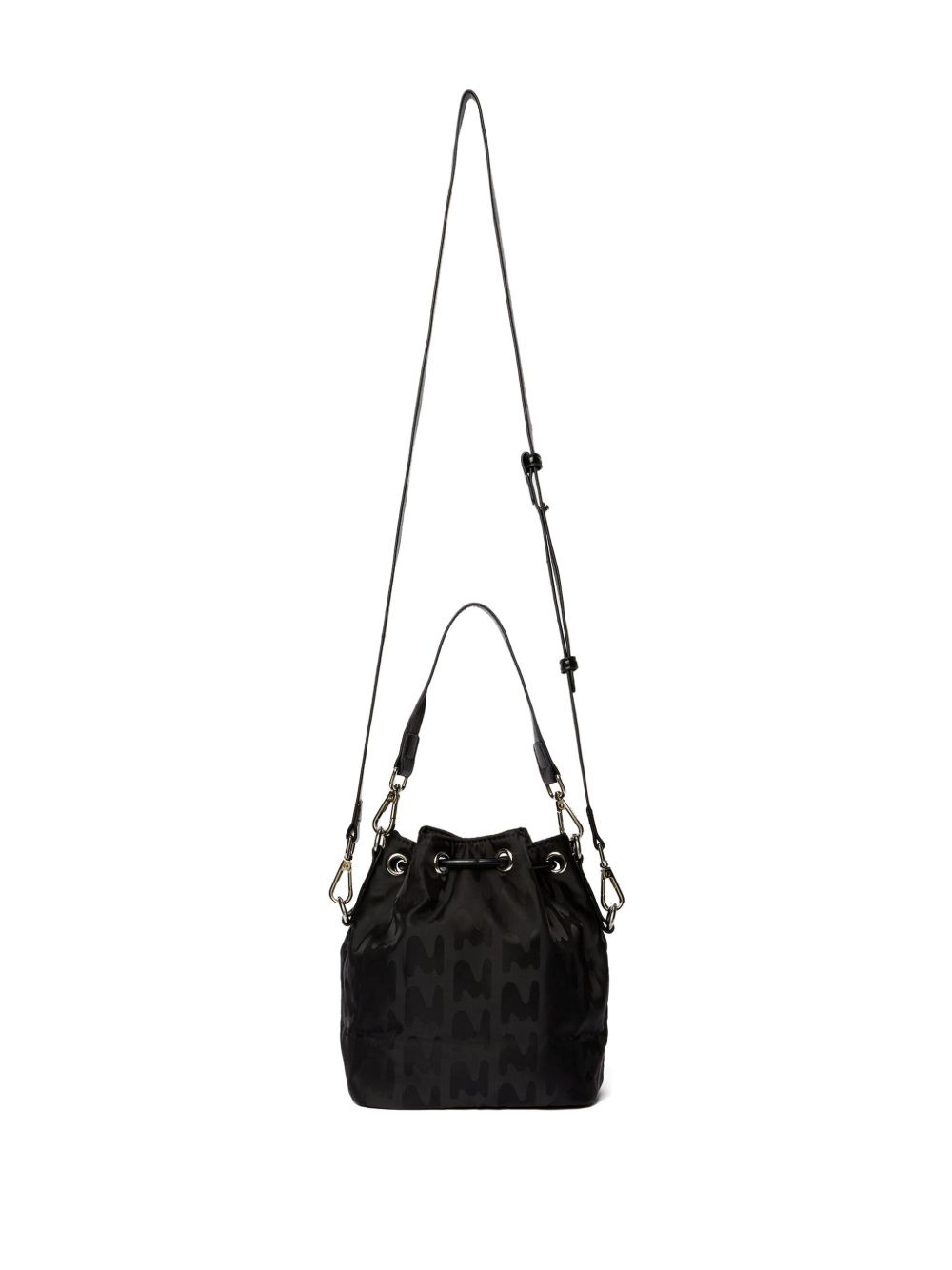 logo-lettering bucket bag - 4