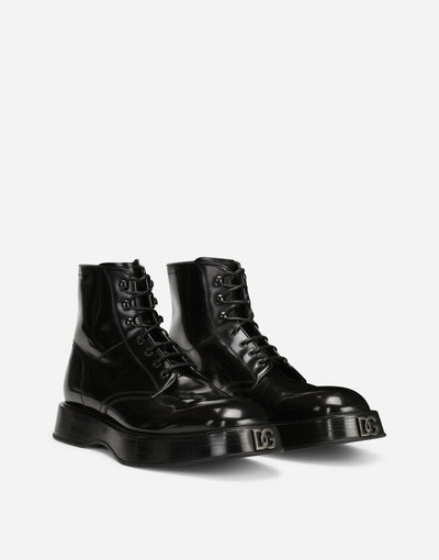 Dolce & Gabbana Brushed calfskin ankle boots outlook