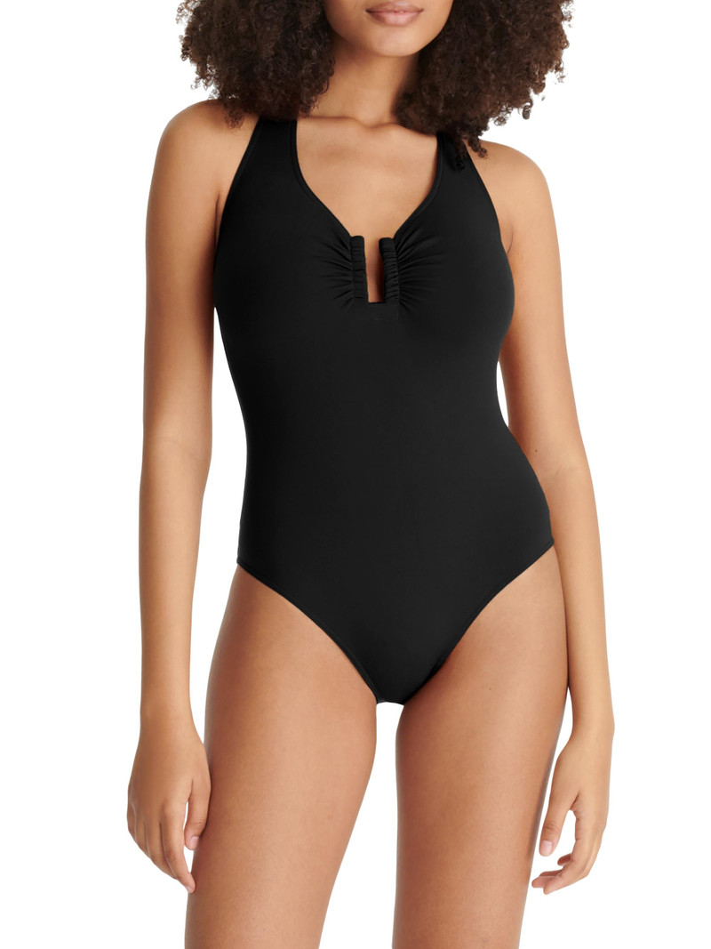 Women's Légendaire Sophisticated One-Piece Swimsuit - Black 3