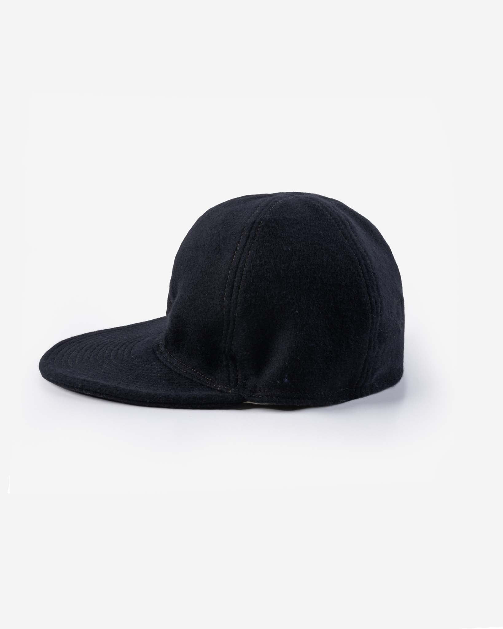 PN-0076 Papa Nui - P80 Wool Cap - Black - 3