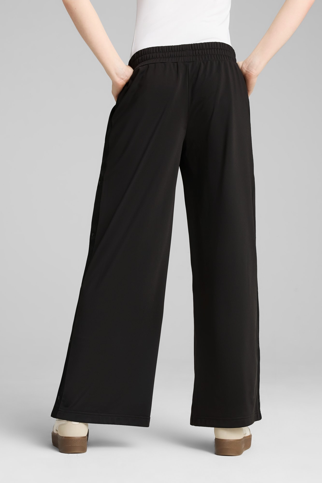Wardrobe Essentials Women's Low Rise Popper Pants - 6