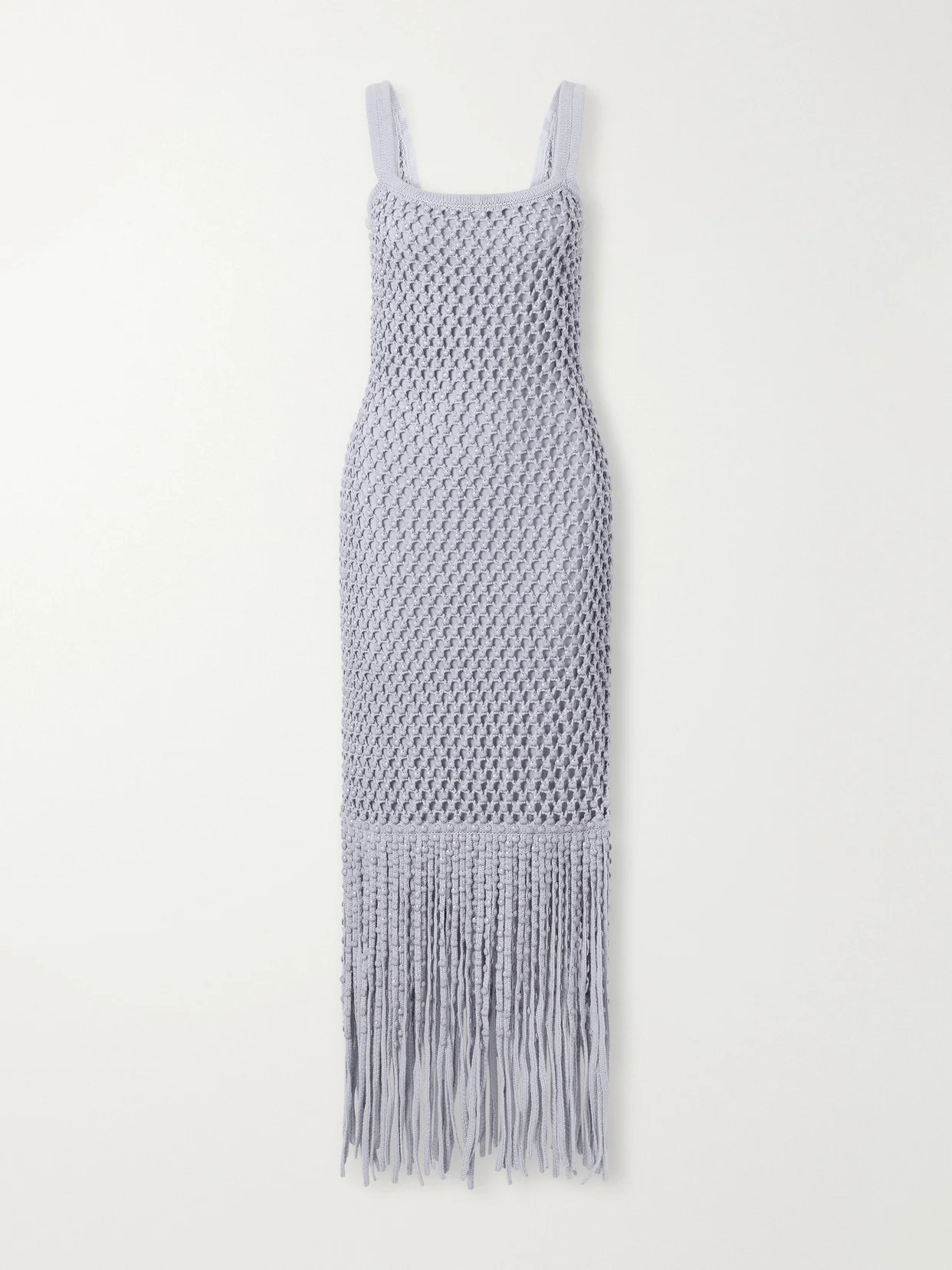 Gala Bead-embellished Crocheted Maxi Dress - 1