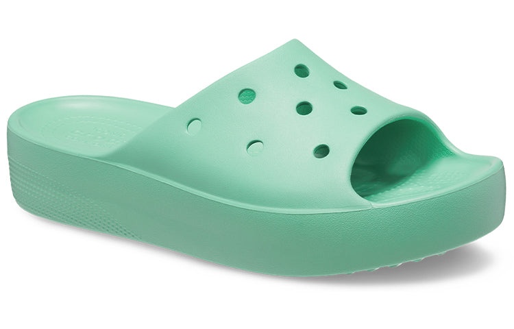 (WMNS) Classic Platform Sandals 'Green' 208180-3UG - 4
