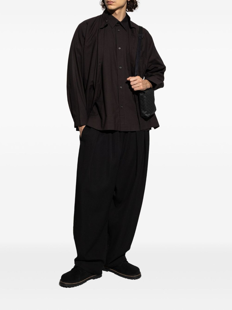 ISSEY MIYAKE short-sleeve pocket shirt outlook