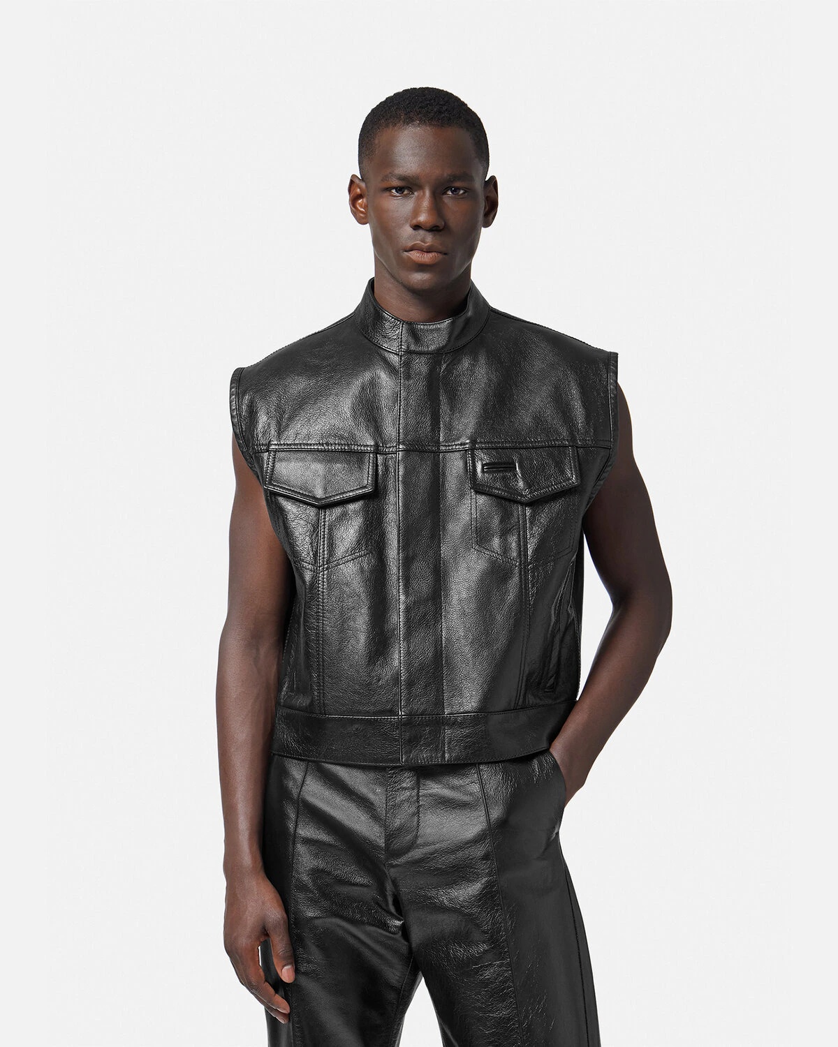 Leather Vest - 3