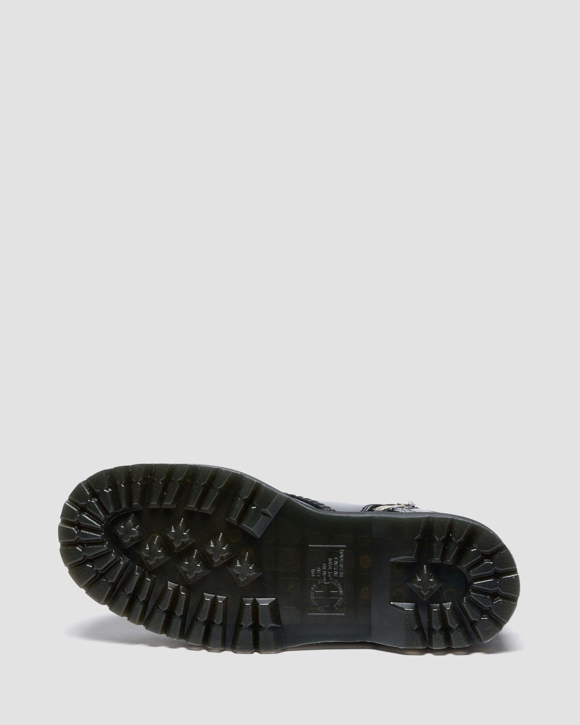 JADON HI HARNESS LEATHER PLATFORM BOOTS - 3