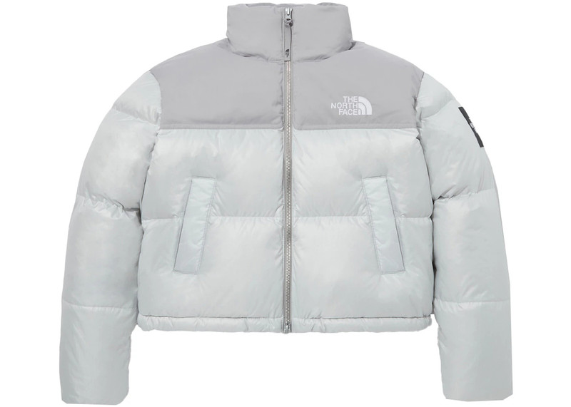 The North Face Women's Novelty Nuptse RDS Down Jacket Ice Gray 1