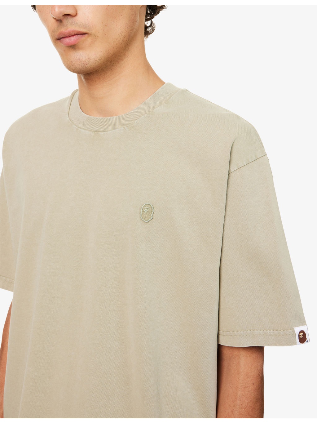 One Point Faded-Wash Cotton-Jersey T-Shirt - 5