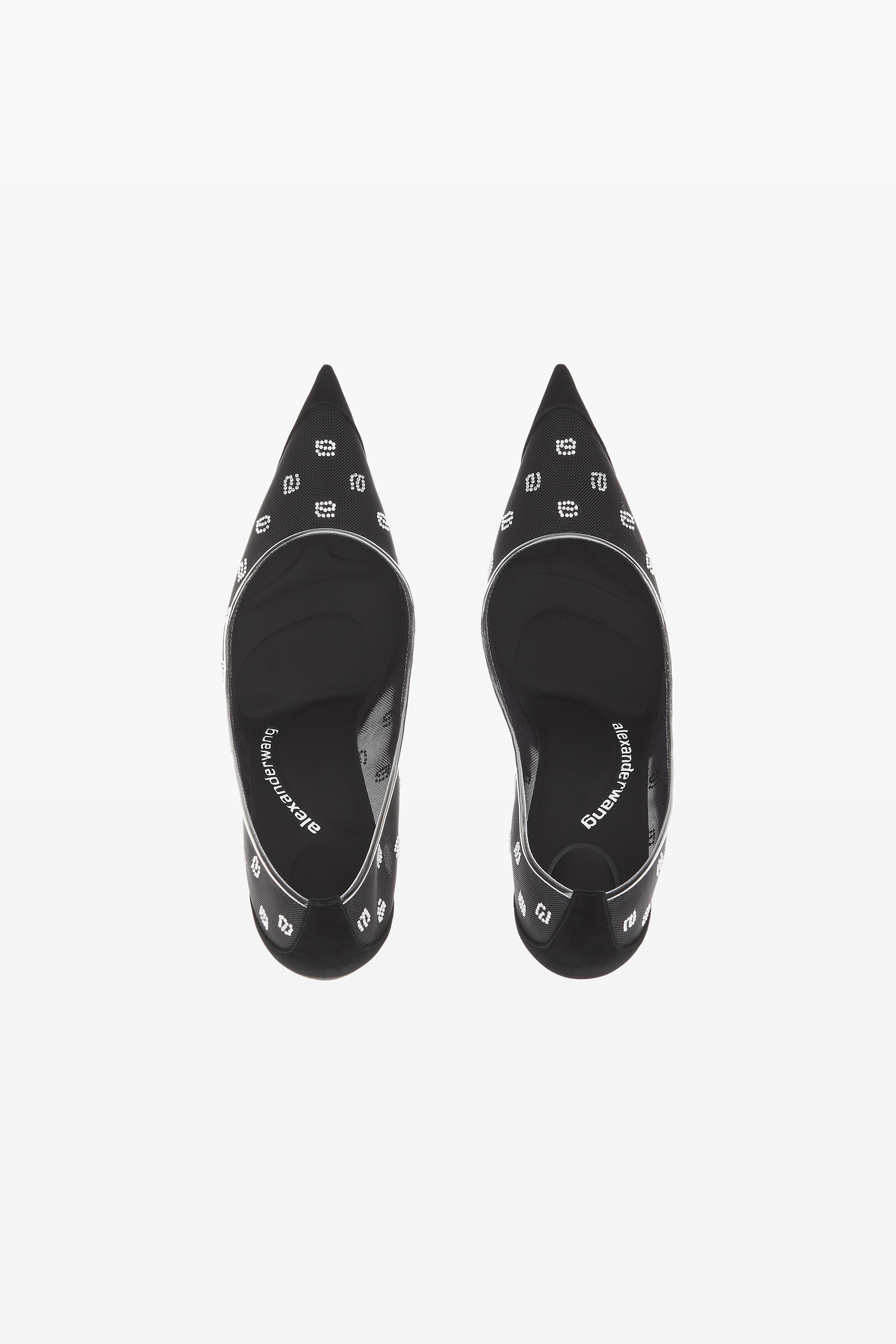 DELPHINE 105 PUMP IN MESH/CRYSTAL - 5