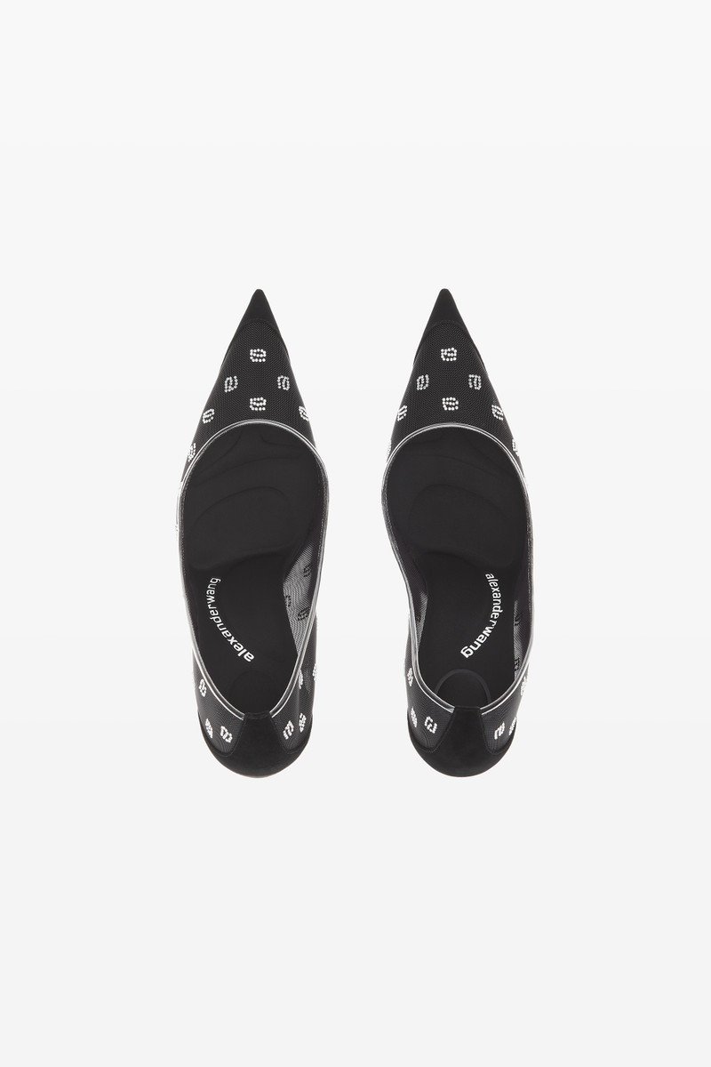 DELPHINE 105 PUMP IN MESH/CRYSTAL 5