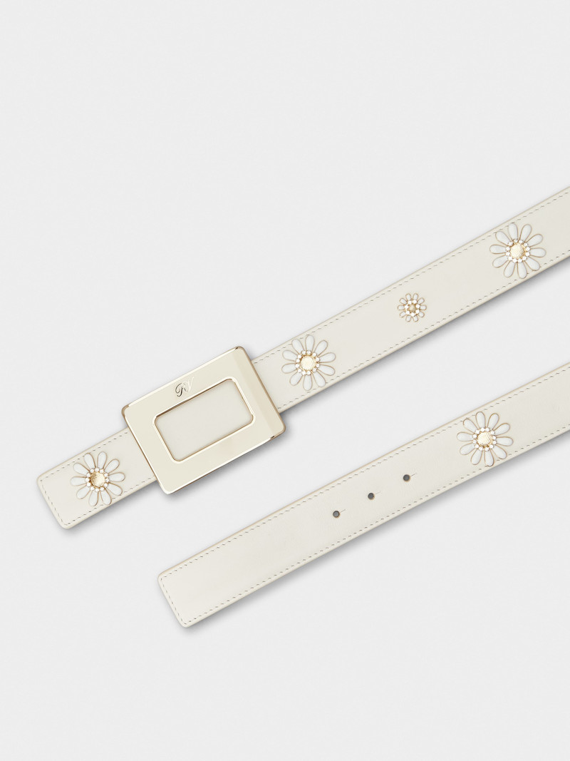 Belle Vivier Belt in leather 2