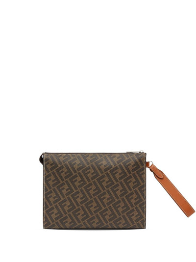 FENDI FF panelled zipped pouch outlook