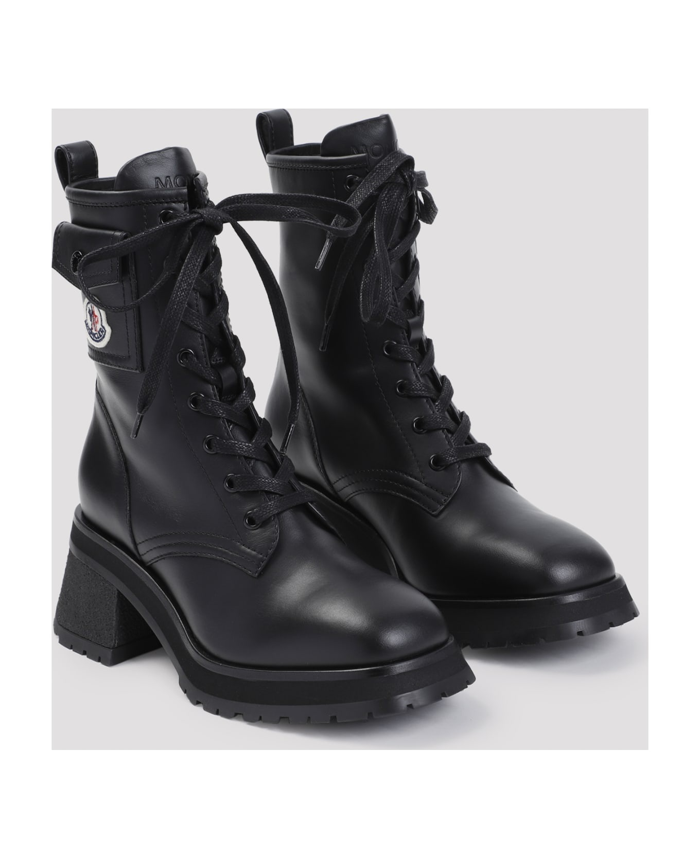 Gigi Lace-up Leather Ankle Boots - 5