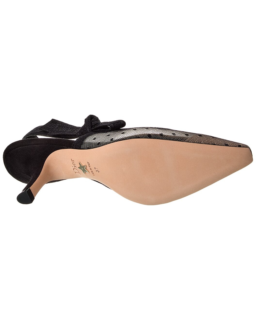 Dior J'Adior Mesh & Suede Slingback Pump - 4