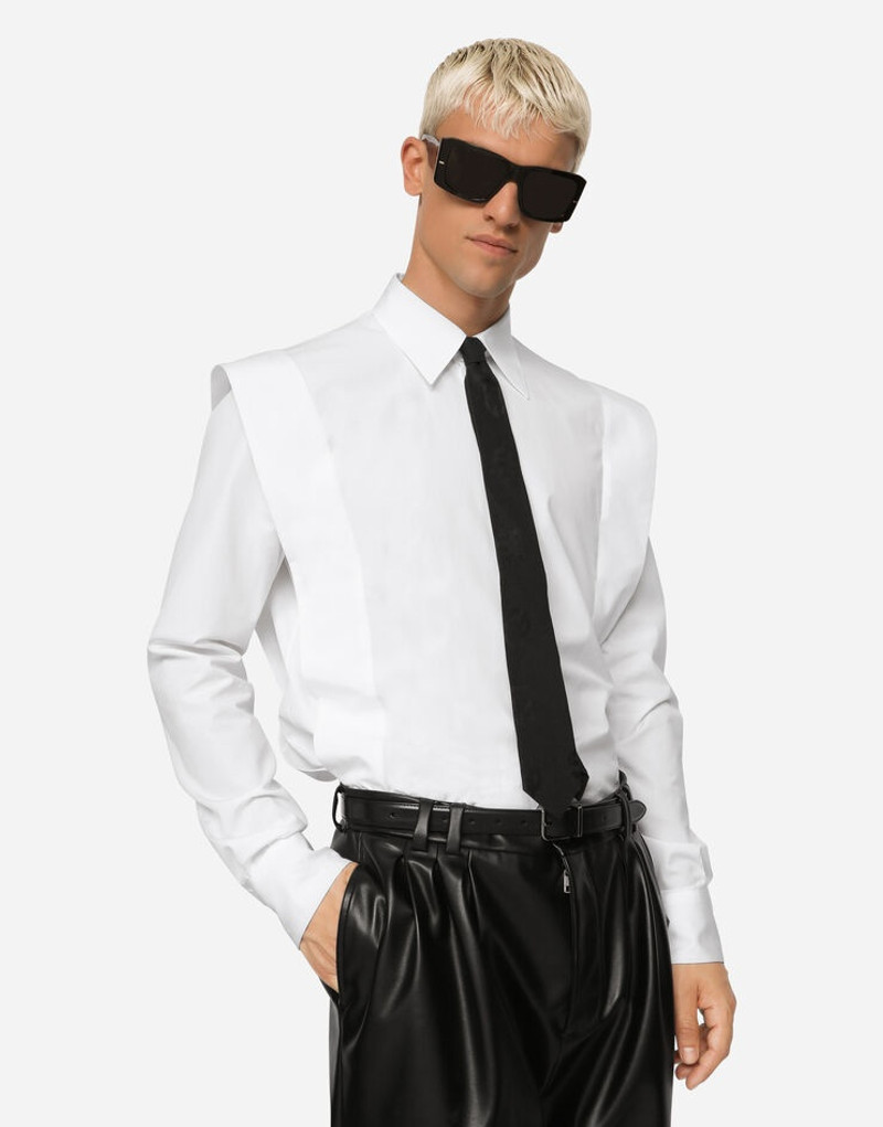 Dolce & Gabbana 6-cm silk jacquard blade tie with DG logo outlook