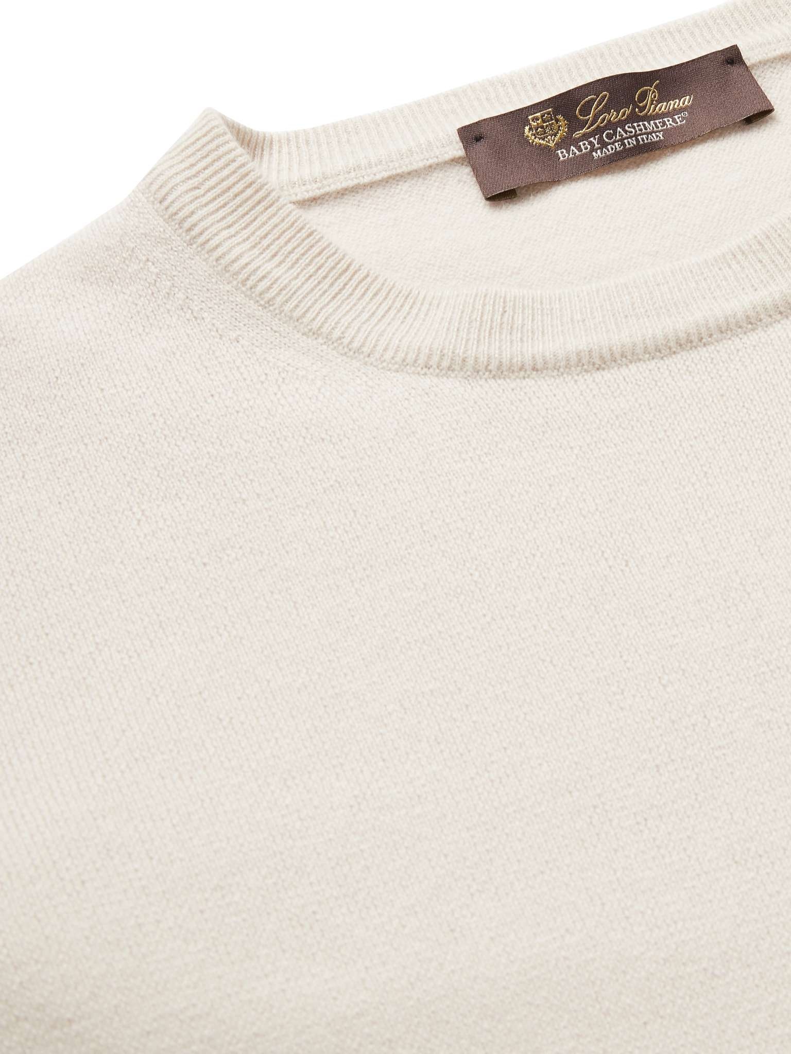 Slim-Fit Baby Cashmere Sweater - 6