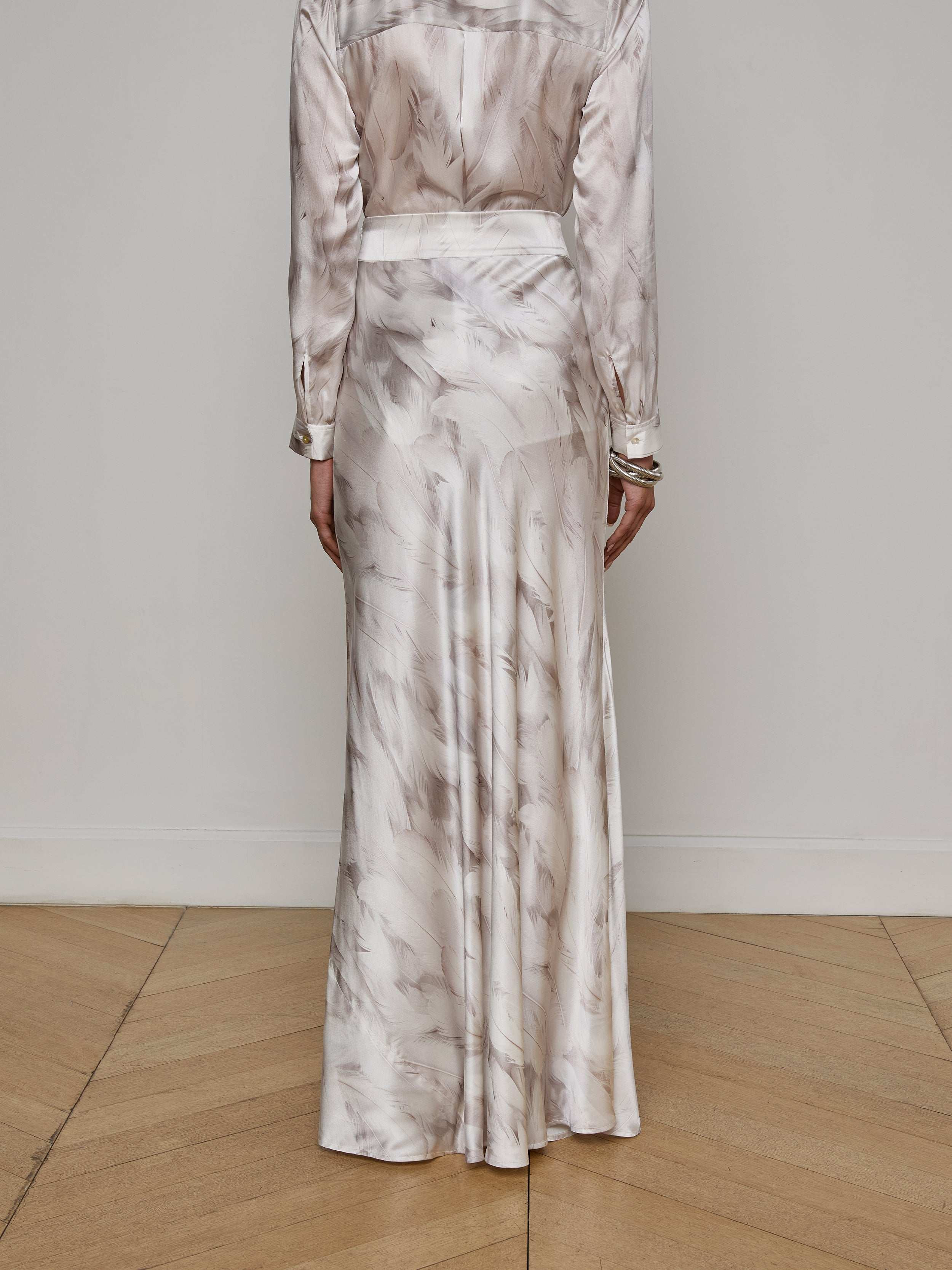 Ryker Silk Maxi Skirt - 5