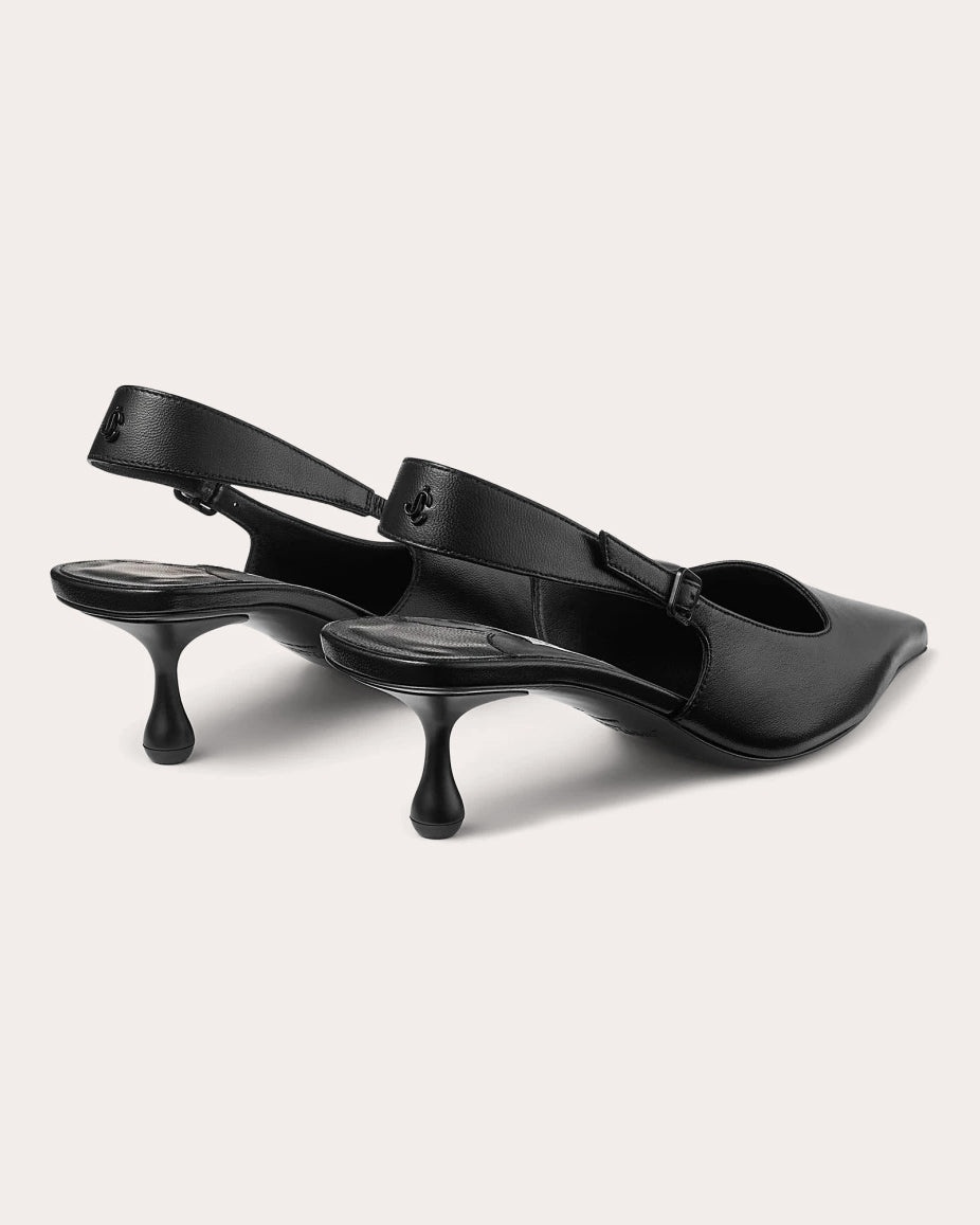 Amel 50 Leather Slingback Pump - 7