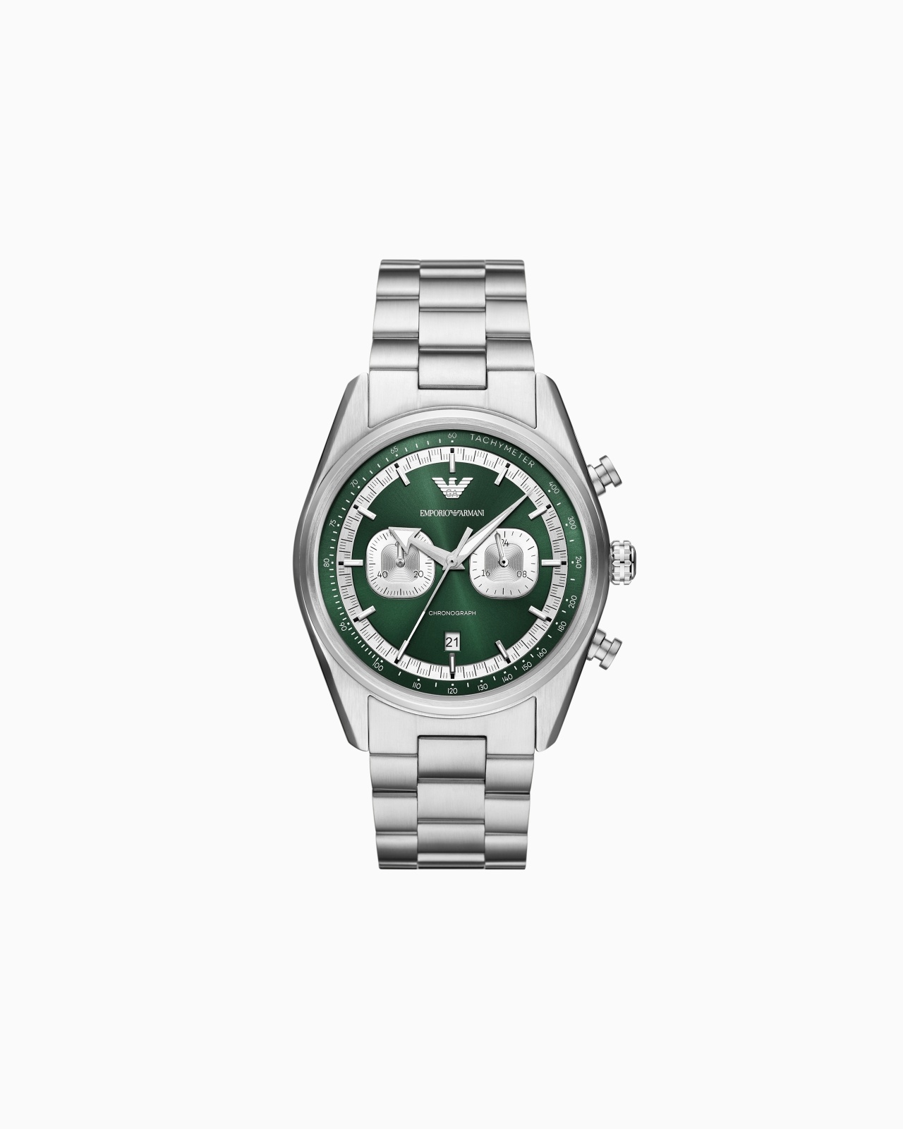 CHRONOGRAPH STAINLESS STEEL WATCH - 1