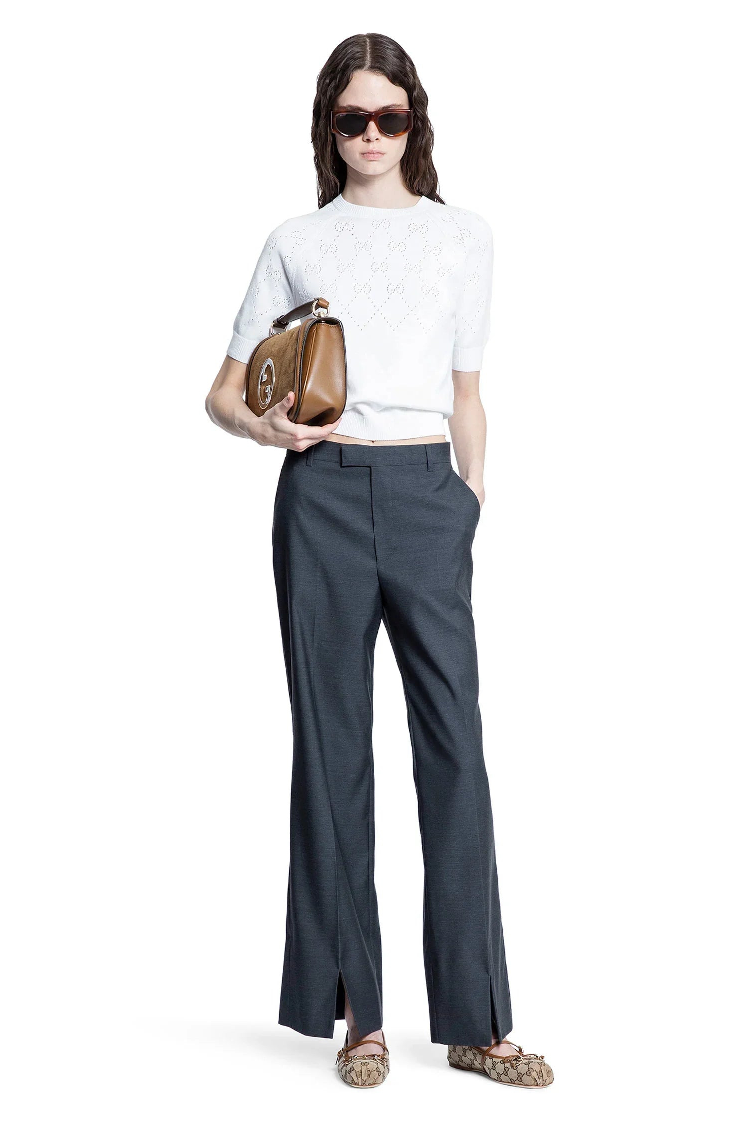 Flared-Tailored-Trousers - 4