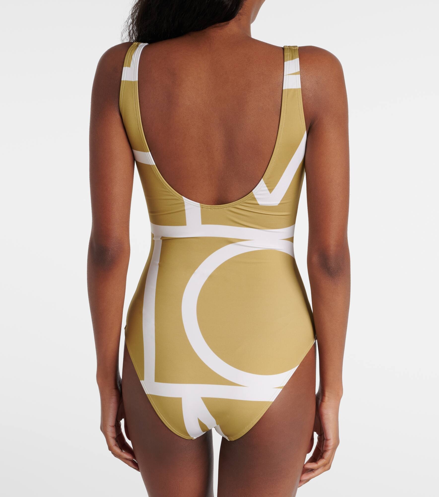 Monogram swimsuit - 3