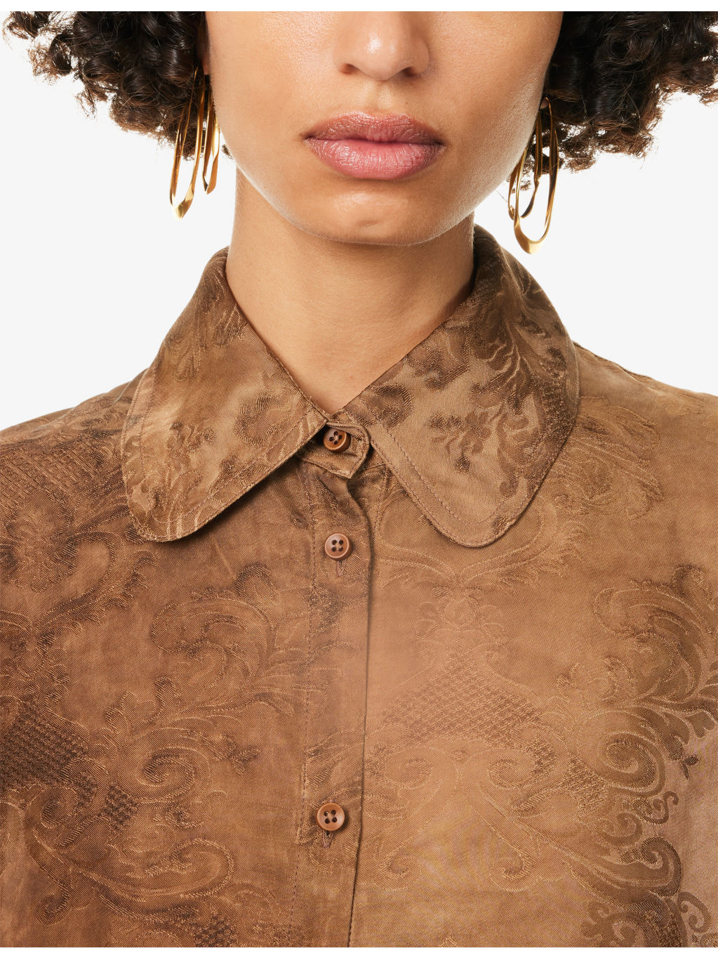 Tubby Relaxed-Fit Woven Top - 5