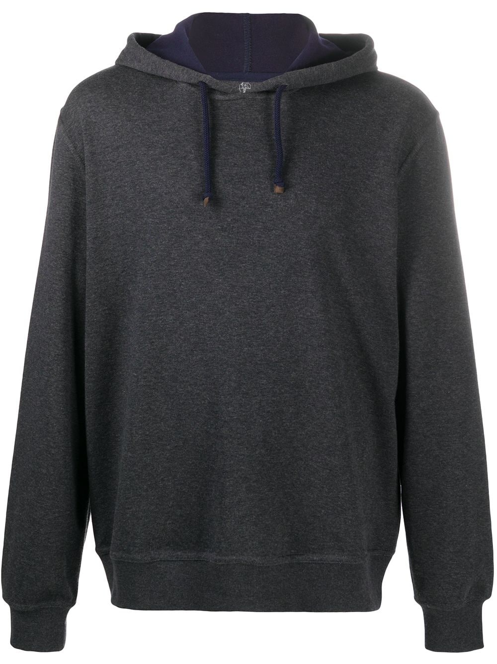 longsleeved drawstring hoodie - 1