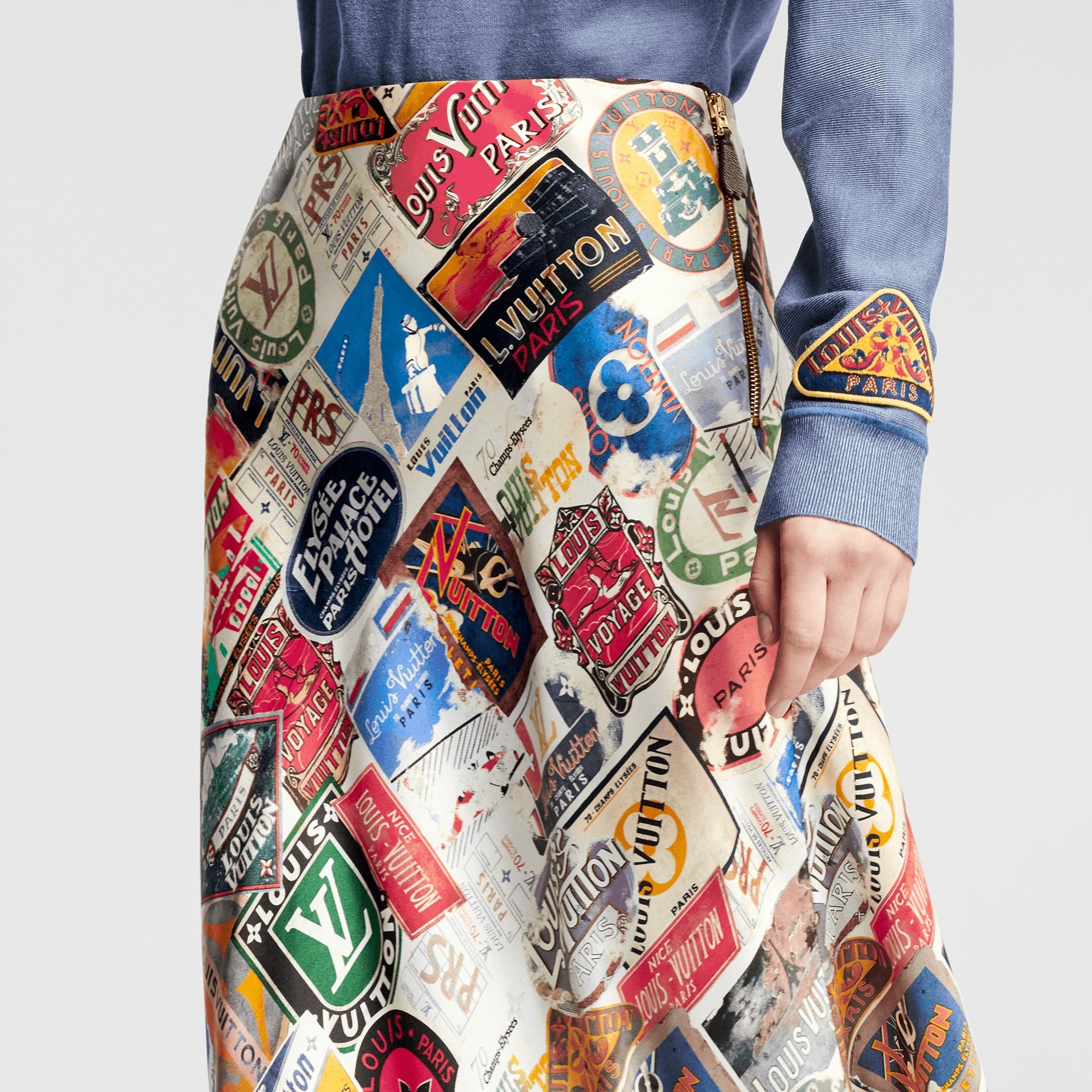 Elysee Palace Bias Skirt - 2