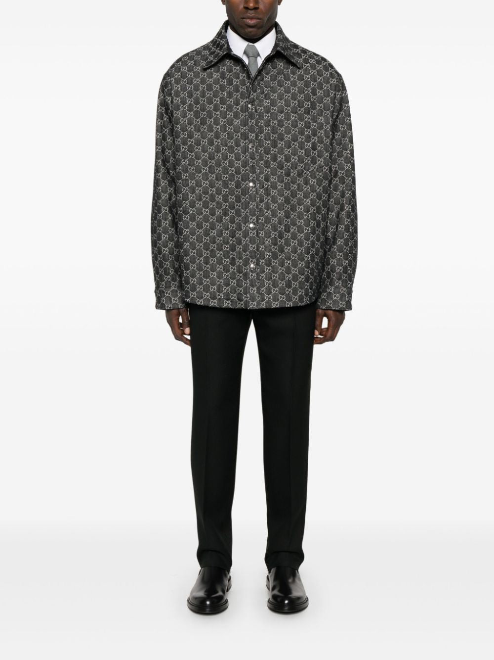 Gucci Men Shirt With Logo - 5