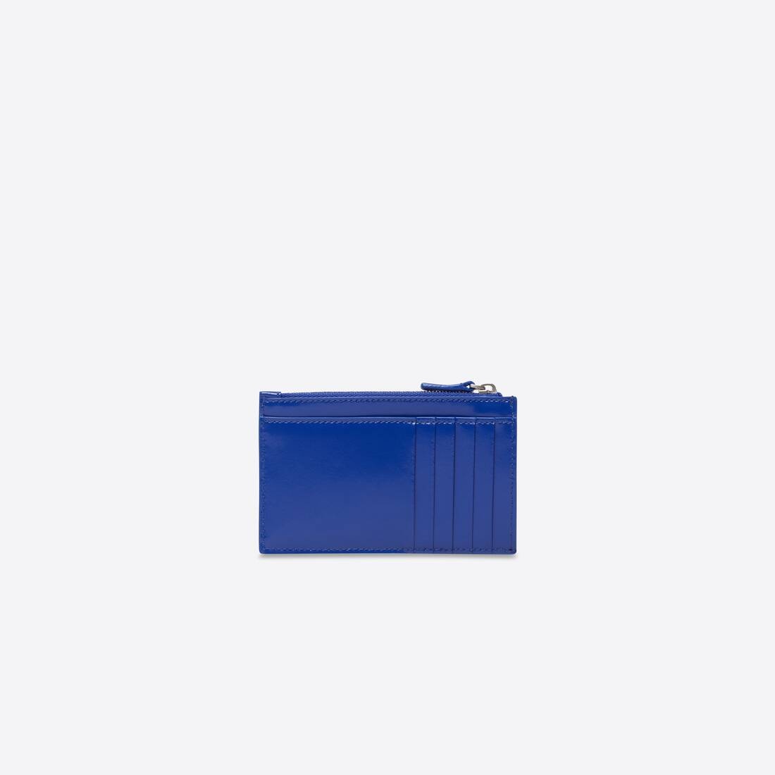 Men's Essential Long Coin And Card Holder in Blue - 2