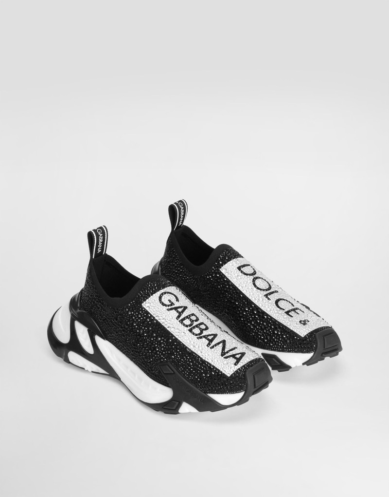 Fast sneakers with fusible rhinestones 2