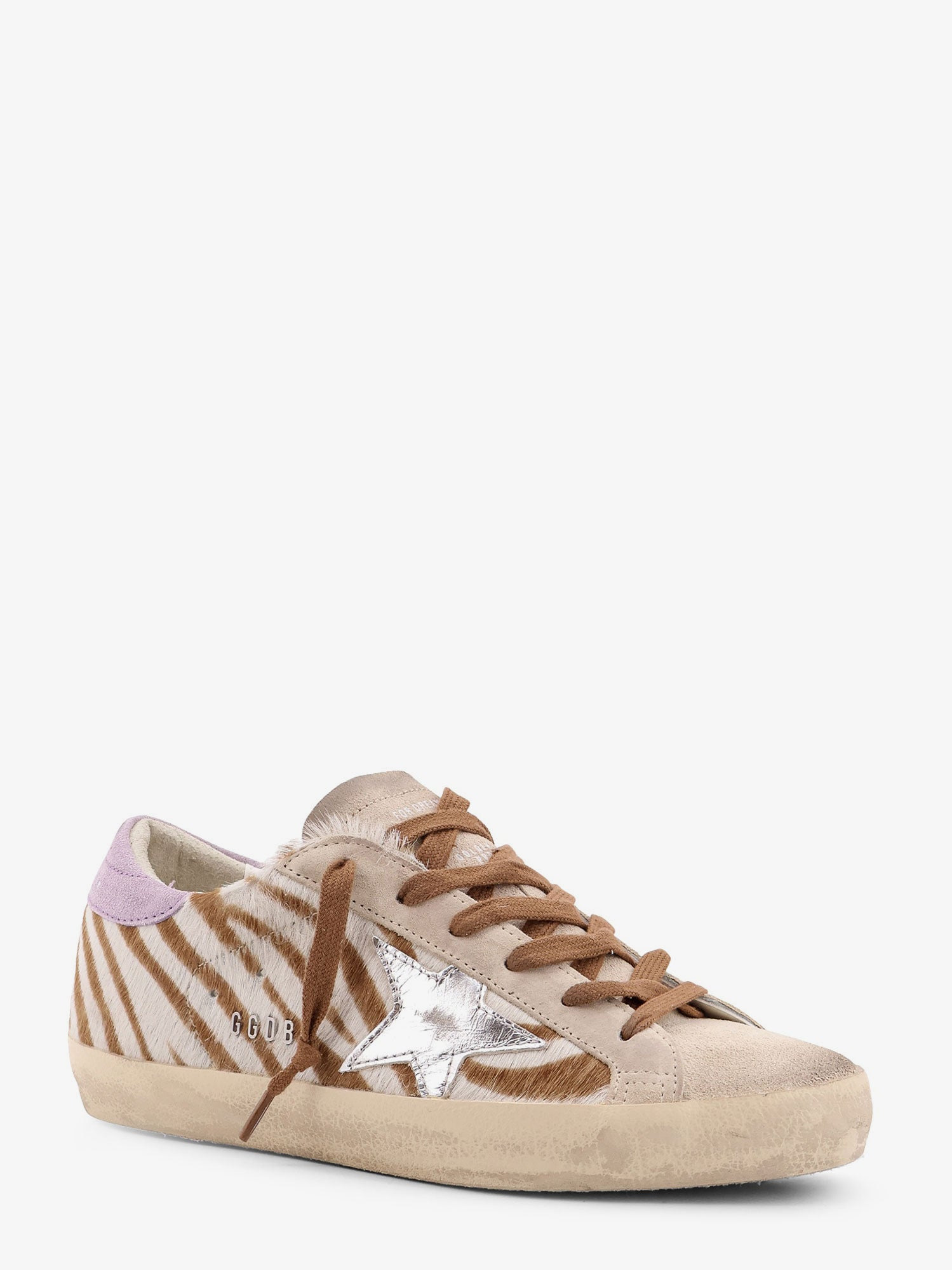 SUPER-STAR CLASSIC WITH LIST LOW-TOP PRINTED PONY SKIN SNEAKERS - 2